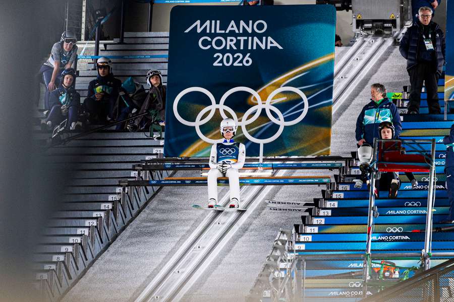 Kapustík pred svojím skokom.