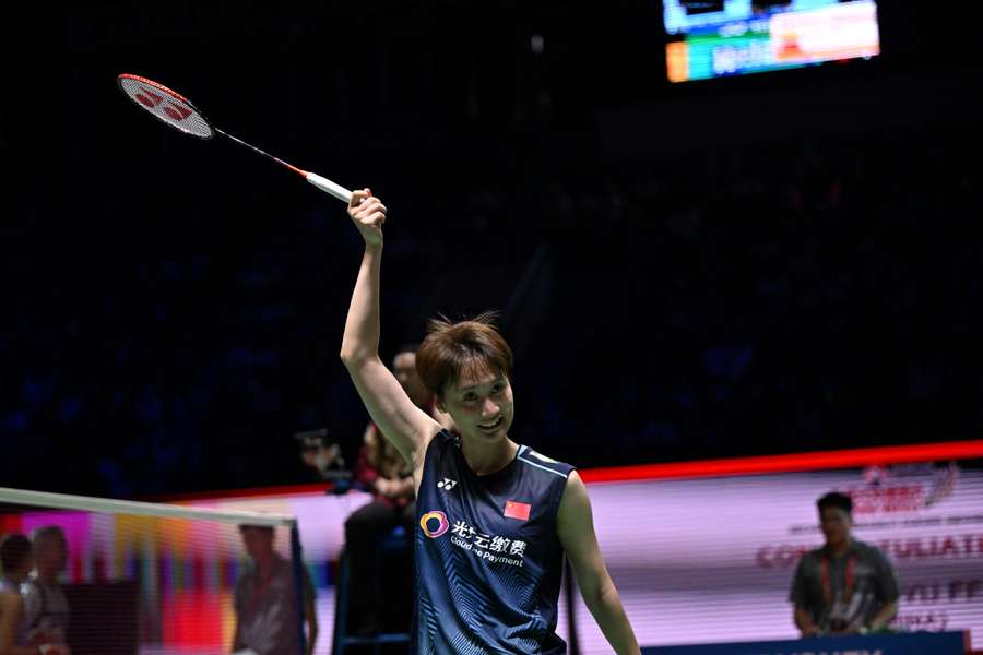 Chen Yu Fei, tras ganar en Yakarta (Indonesia) a Carolina Marín