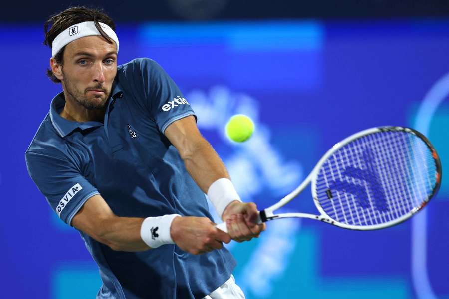 Rinderknech à Dubaï ce jeudi.