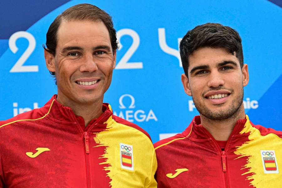 Rafael Nadal and Carlos Alcaraz are dreaming of Olympic doubles gold in Paris