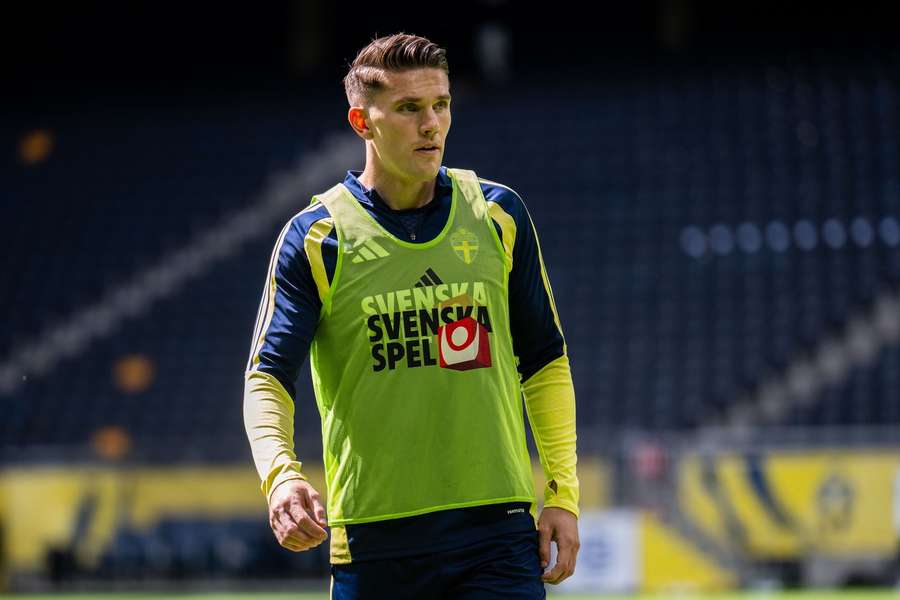 Gyökeres befindet sich bereits im Training der schwedischen Nationalmannschaft