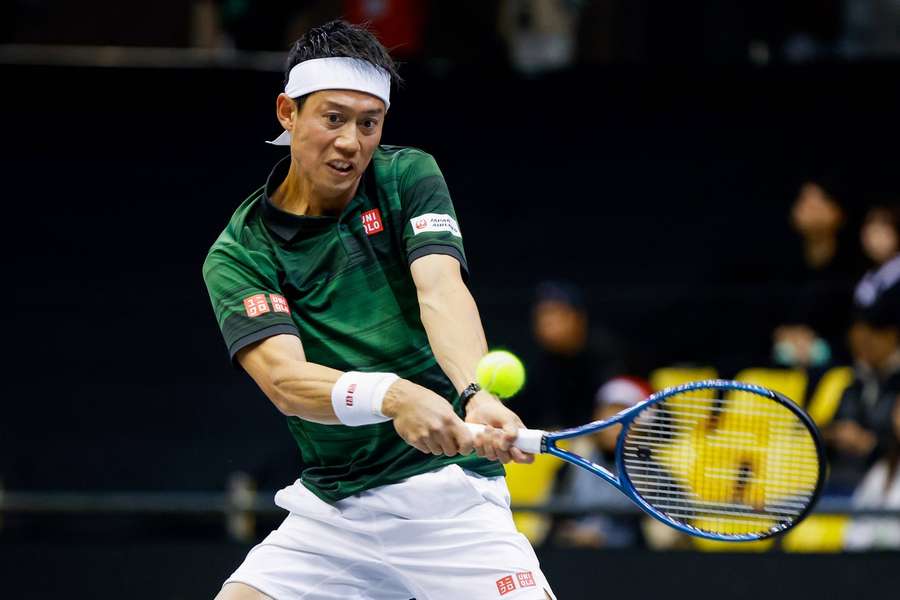 Kei Nishikori está na sua primeira final em seis anos