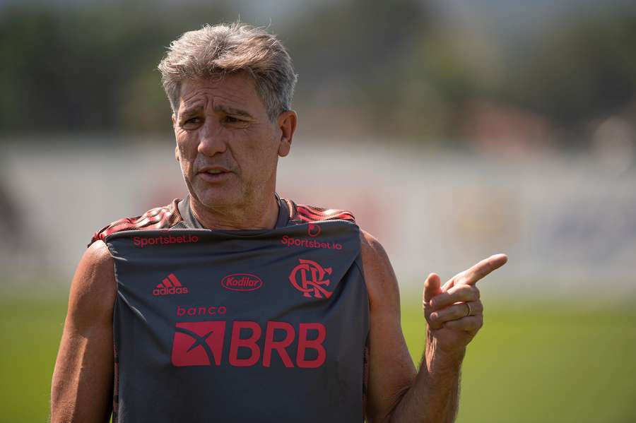 Renato Gaúcho foi um dos técnicos no decepcionante 2021 do Fla