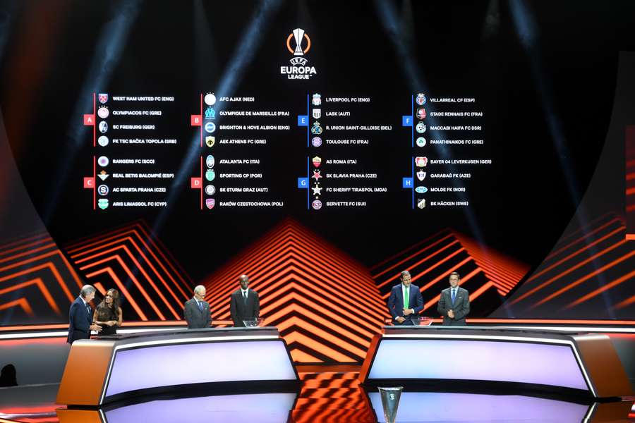 The Europa League draw is complete
