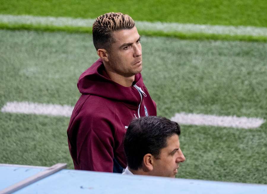 Cristiano Ronaldo não ficou satisfeito pela forma como foi tratado
