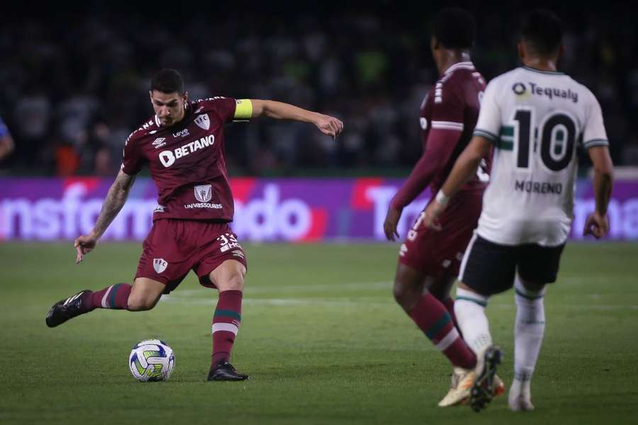 Nino, o capitão do Fluminense, analisou desempenho do time após derrota em Curitiba
