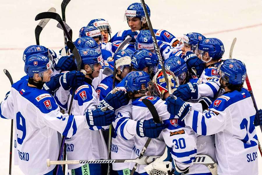 Archívna snímka slovenských reprezentantov do 20 rokov.