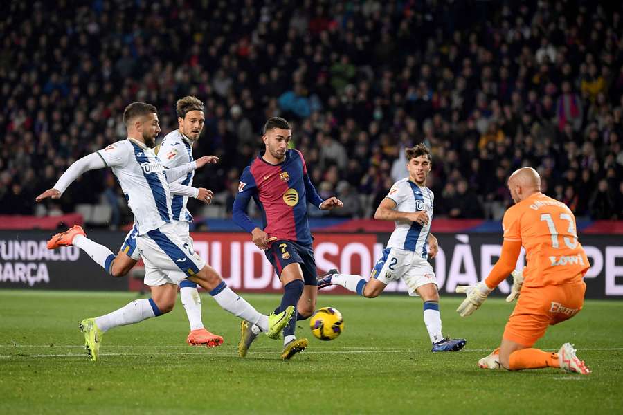 Ferran Torres, în meciul cu Leganés