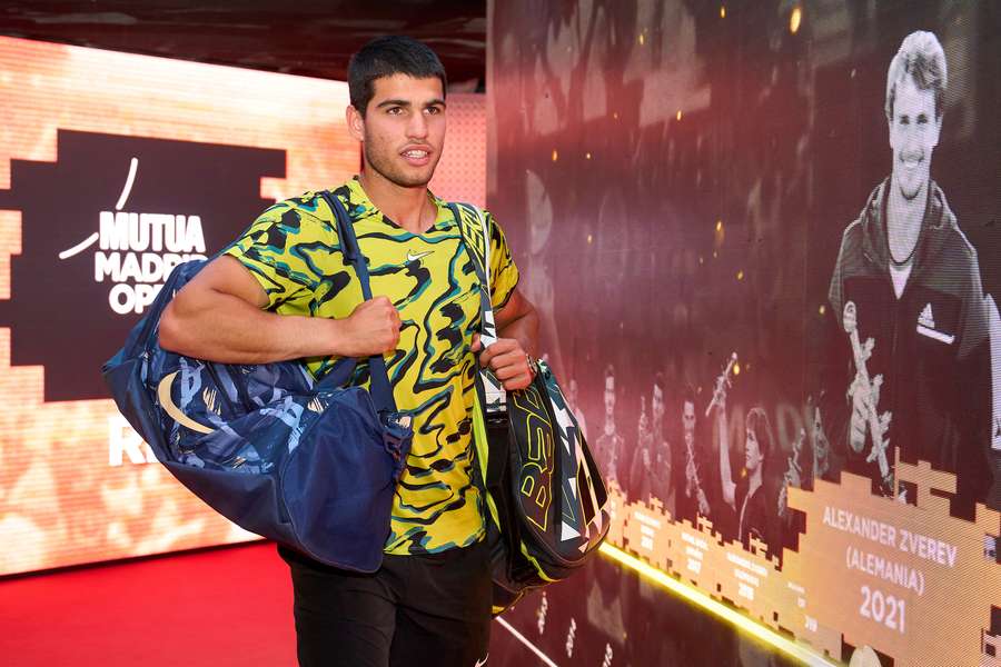 Carlos Alcaraz rencontrera Alexander Zverev au quatrième tour à Madrid.