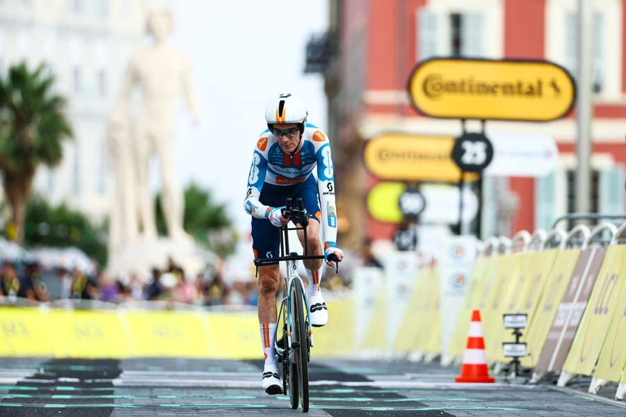 Romain Bardet à Nice, l'été dernier.