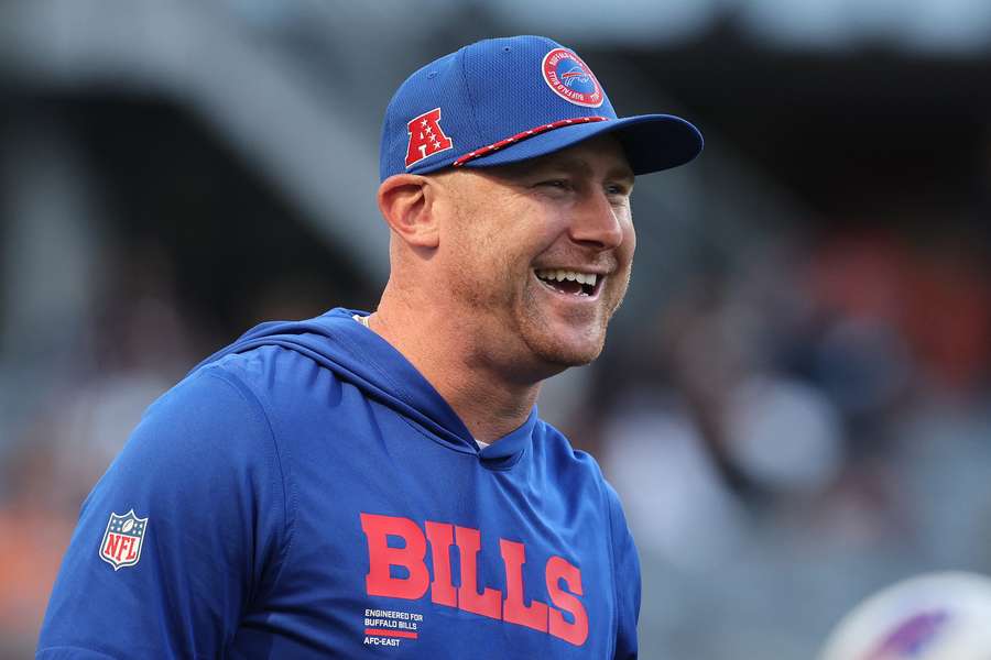 Joe Brady served as the Bills' OC since 2023