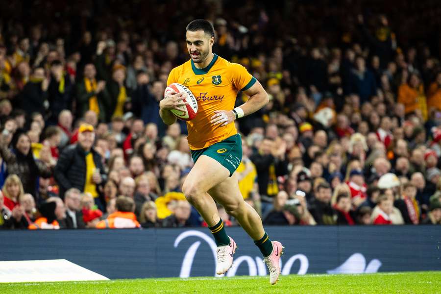 Tom Wright has scored in each of his last two games for the Wallabies (v Italy and Japan). Tom Wright has scored in each of his last two games for the Wallabies (v Italy and Japan).