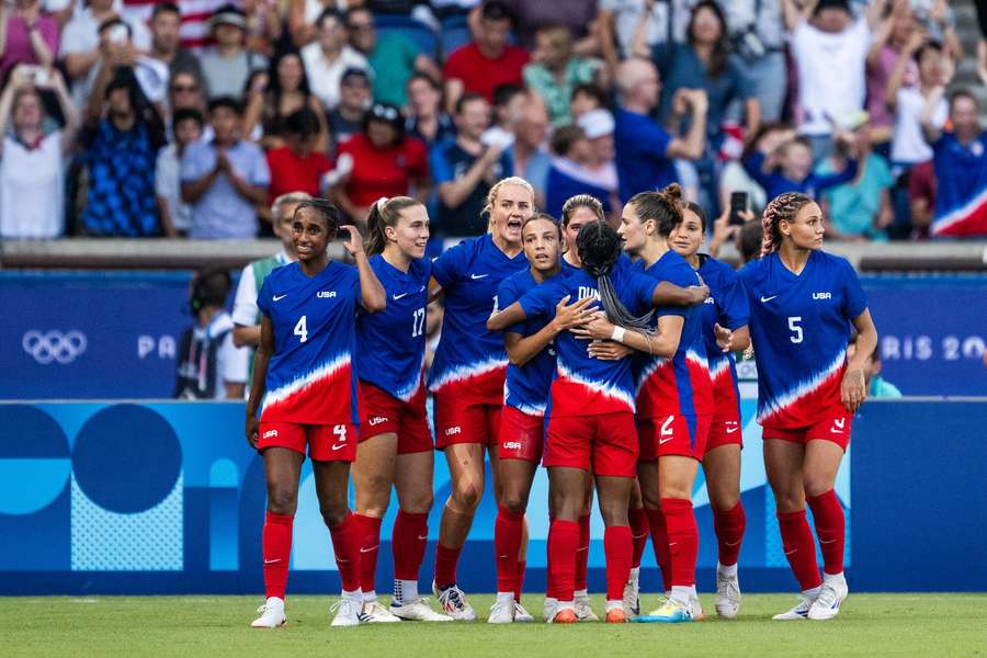 Goud voor voetbalsters Verenigde Staten