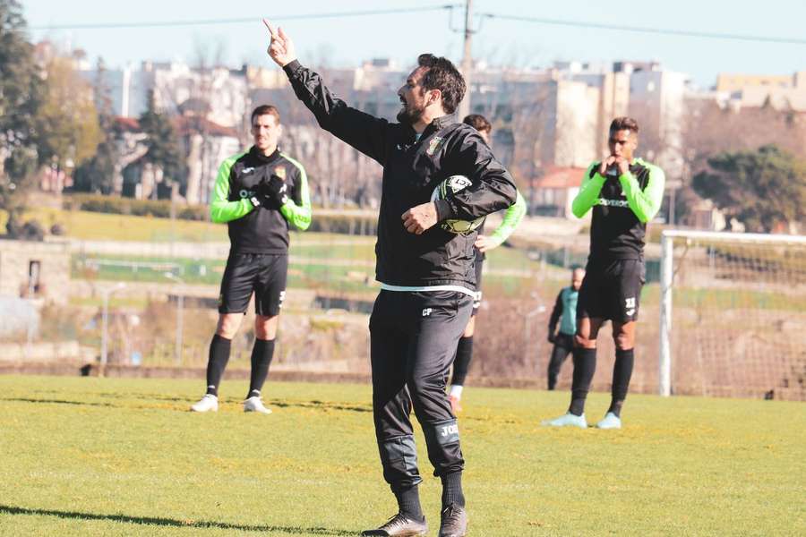 César Peixoto procura um resultado positivo frente ao Gil Vicente