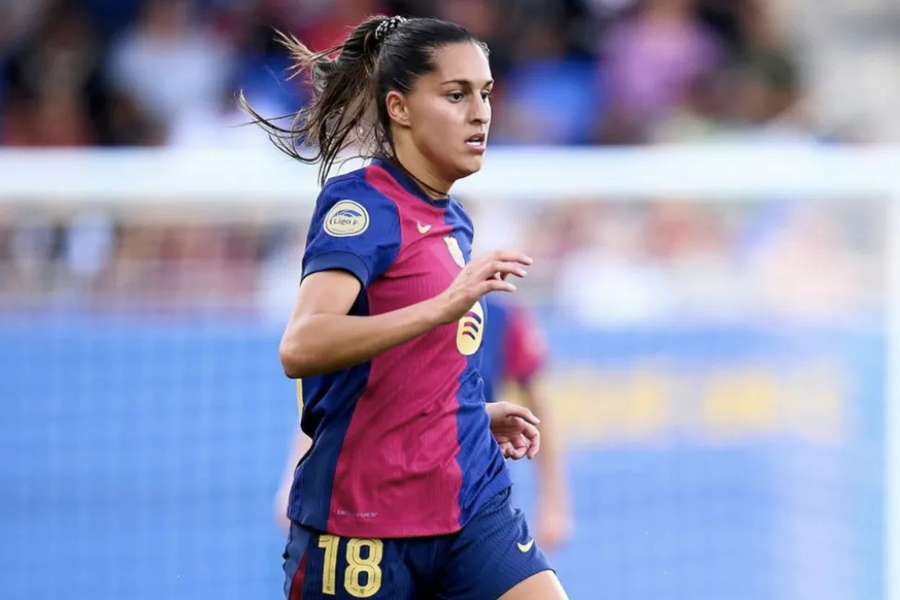 Kika Nazareth, internacional portuguesa do Barcelona