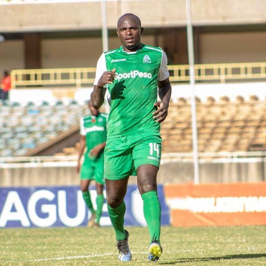 Dennis Oilech in action for Gor Mahia