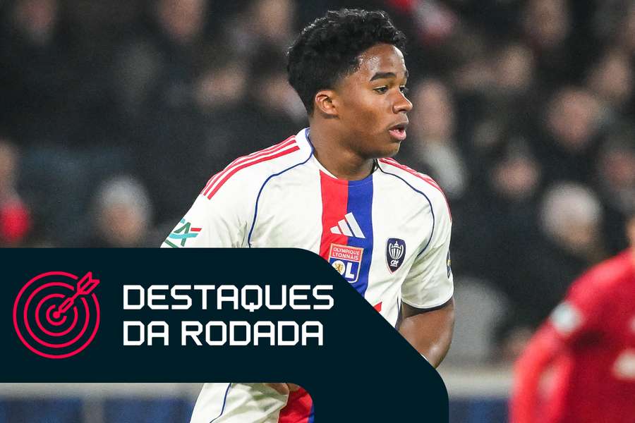 Endrick foi o destaque brasileiro no fim de semana de futebol europeu