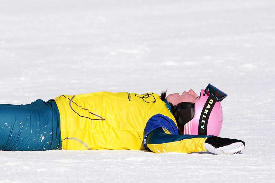 Josie Baff celebrates her win Josie Baff celebrates her win