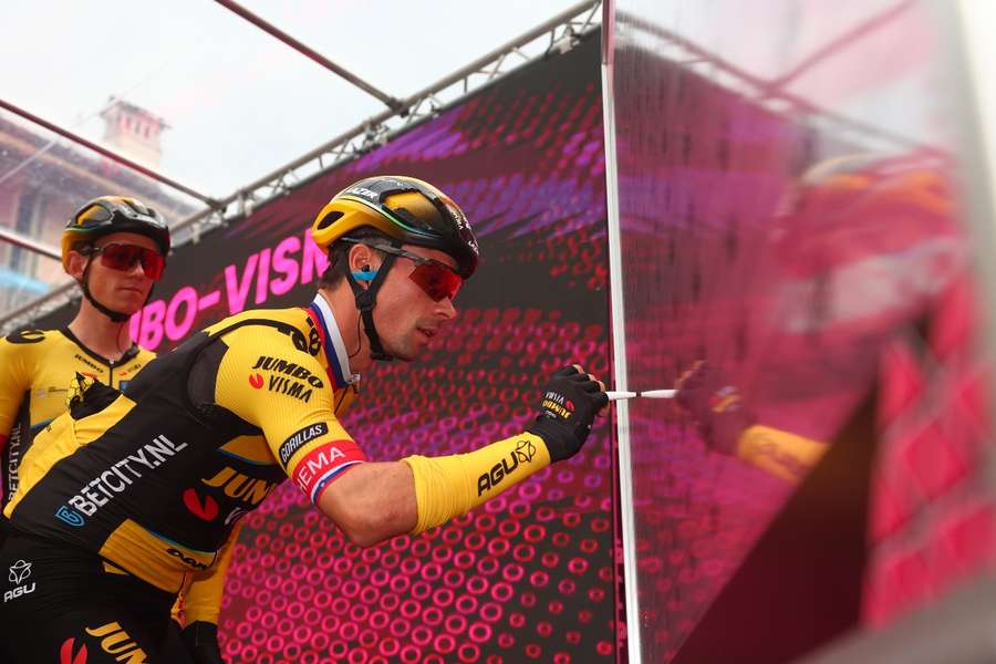 Primoz Roglic, ciclista esloveno del Jumbo-Visma