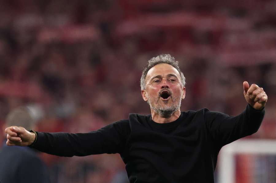 Luis Enrique mercredi soir.