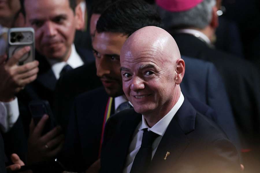 FIFA-Präsident Gianni Infantino FIFA-Präsident Gianni Infantino