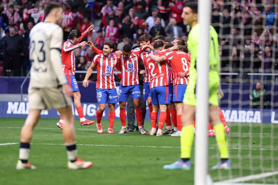 Atlético vyhrálo 14. soutěžní zápas v řadě.