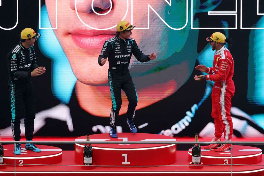 Una fase della gara Una fase della gara