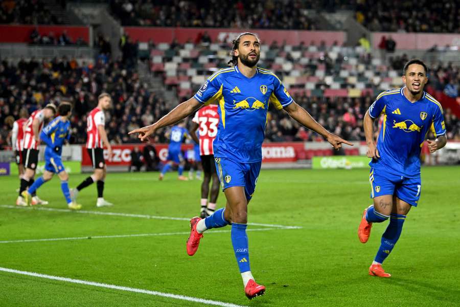 Dominic Calvert-Lewin celebrates after equalising against Brentford Dominic Calvert-Lewin celebrates after equalising against Brentford