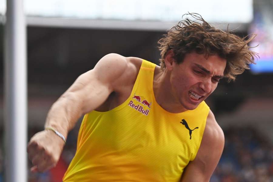 Duplantis set a new meeting record in Ostrava this week Duplantis set a new meeting record in Ostrava this week