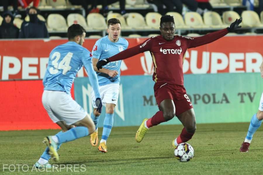 Cephas Malele a marcat 5 goluri pentru CFR