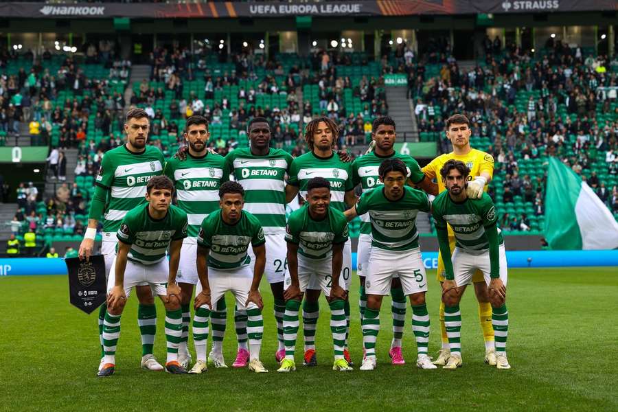 Sporting joga a passagem aos quartos de final da Liga Europa