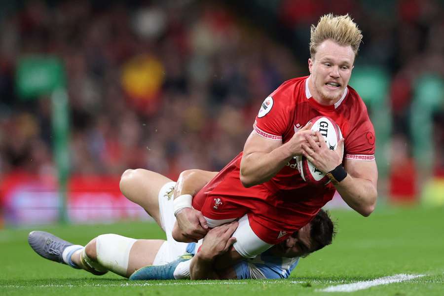 Welsh fullback Blair Murray has scored tries in eight of his last 14 games for club or country.