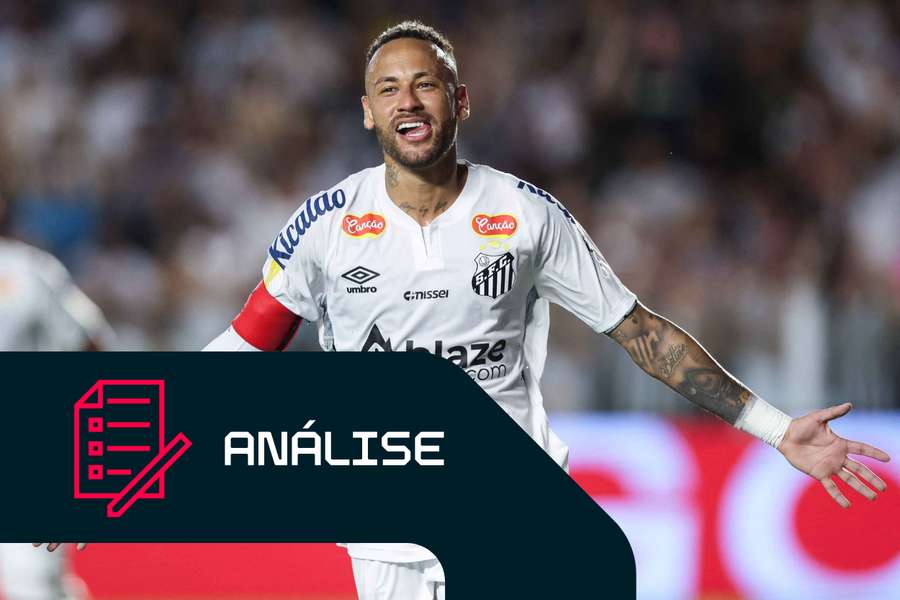 Neymar de regresso ao Santos