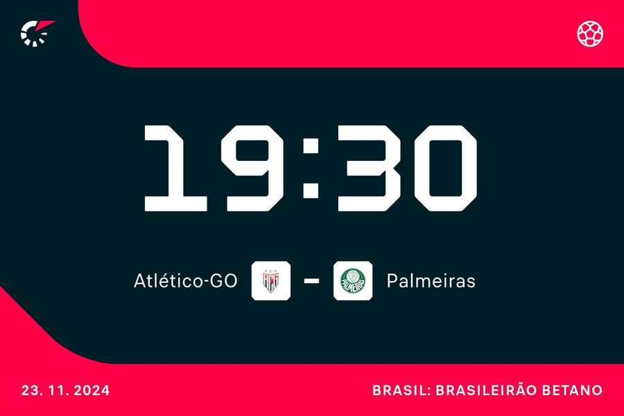 Atlético-GO recebe um Palmeiras que briga por mais um título do Brasileirão Atlético-GO recebe um Palmeiras que briga por mais um título do Brasileirão