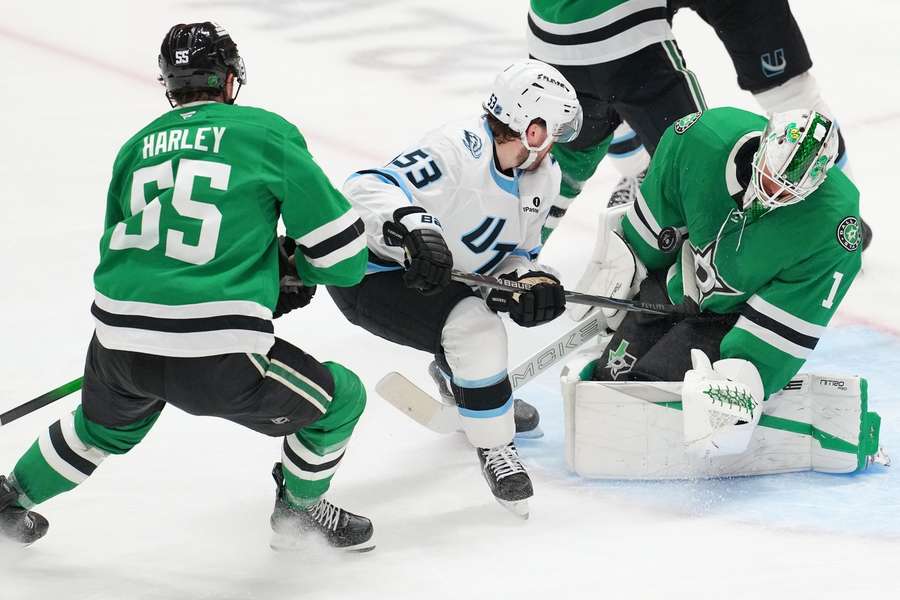 Zakończyła się wyjątkowa seria Stars w NHL. Porażka z Utah Mammoth w poniedziałkowym meczu