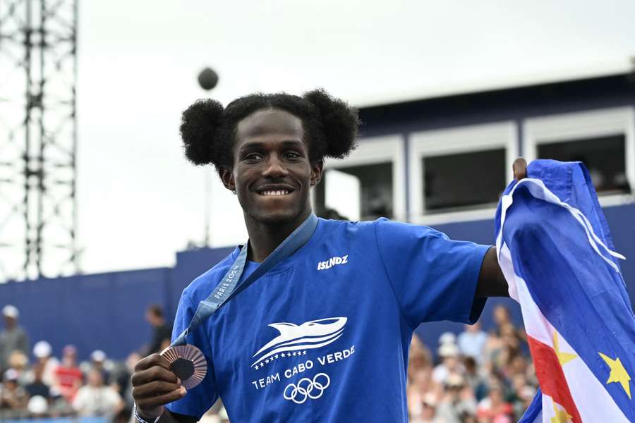 David de Pina conquistou medalha de bronze em Paris David de Pina conquistou medalha de bronze em Paris