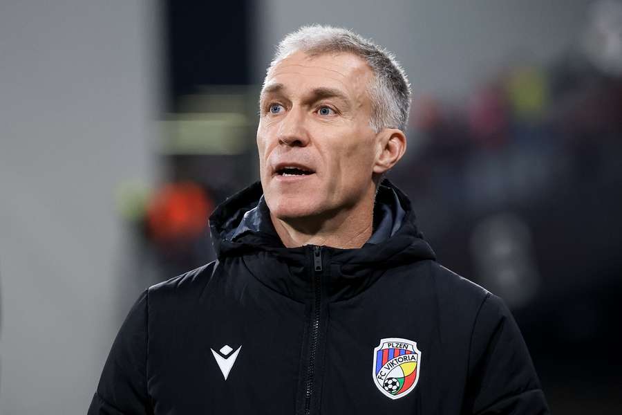 Trenér Viktorie Plzeň Martin Hyský se může těšit na posilu do ofenzivy. Trenér Viktorie Plzeň Martin Hyský se může těšit na posilu do ofenzivy.