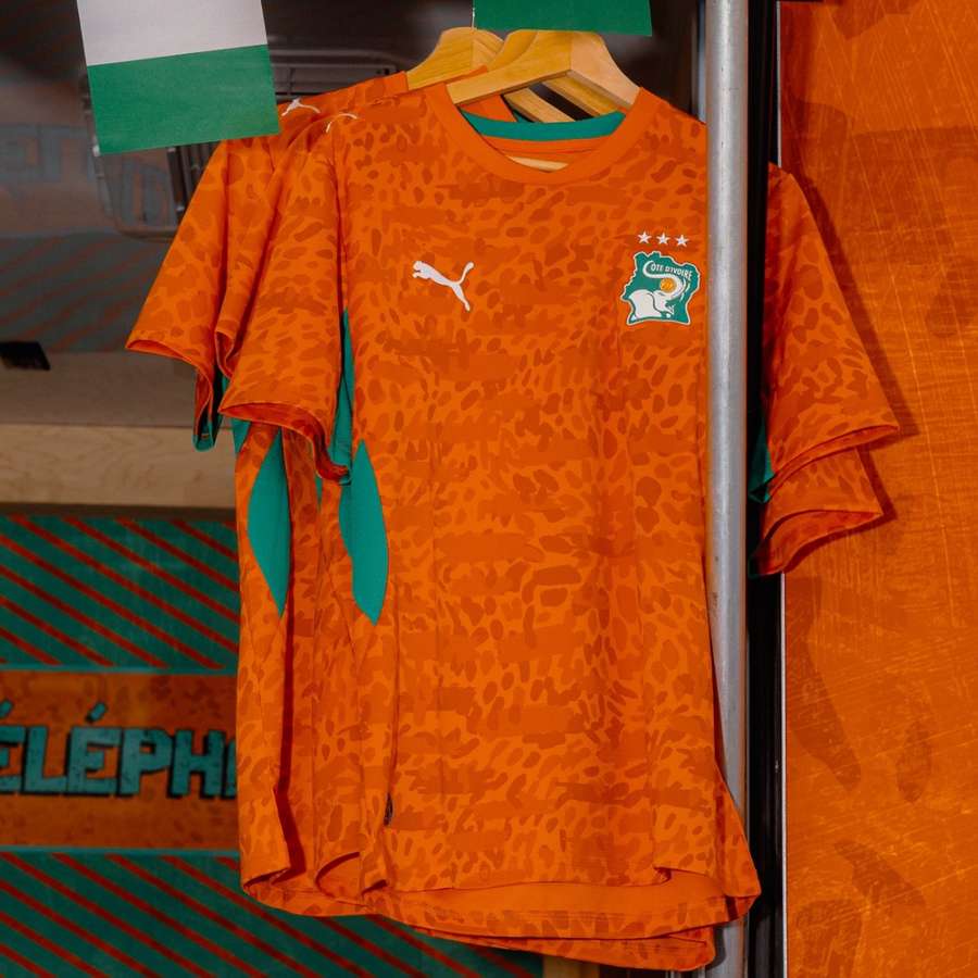 Camisola da seleção marfinense