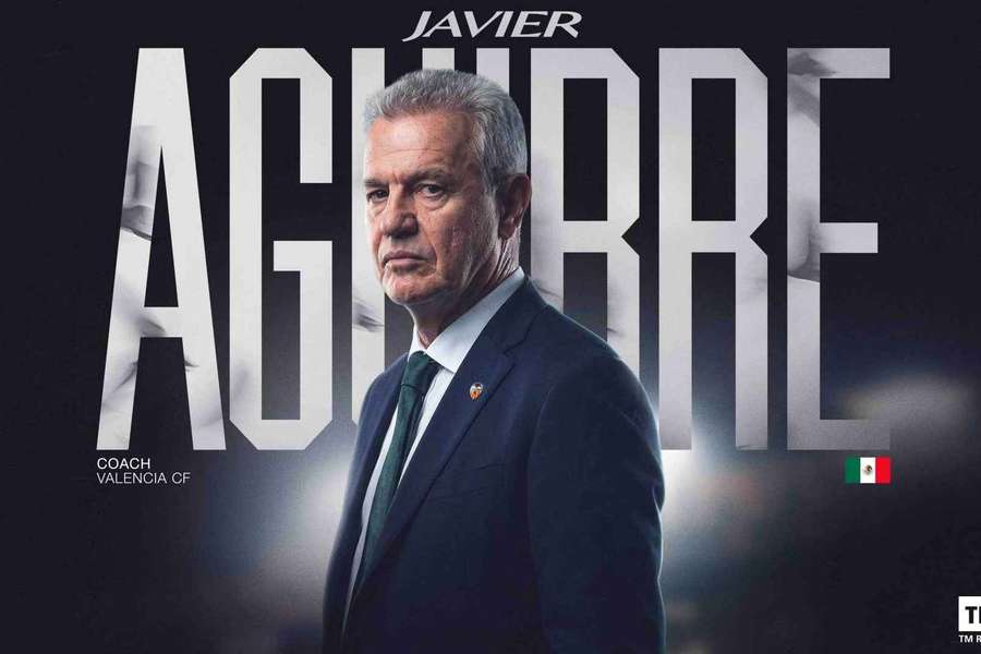 Javier Aguirre, nuevo entrenador del Valencia
