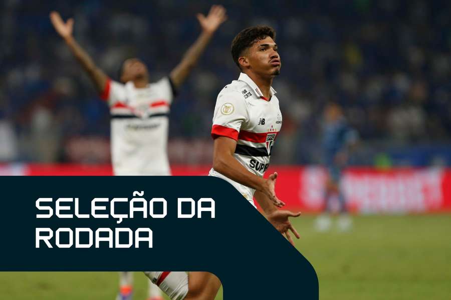 William Gomes, do São Paulo, fez sua estreia no time ideal do Brasileirão