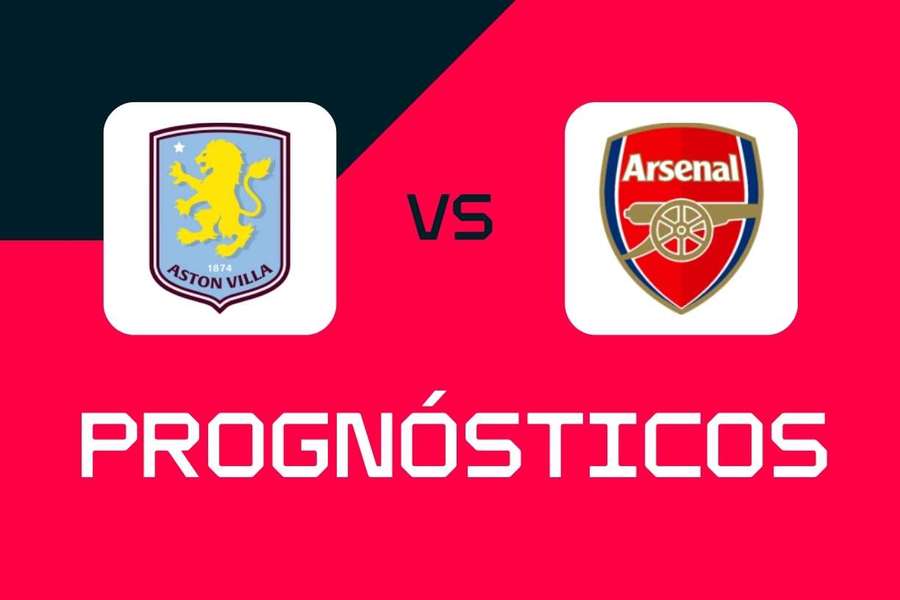 Aston Villa - Arsenal: Prognósticos, melhores apostas e odds (Premier League)