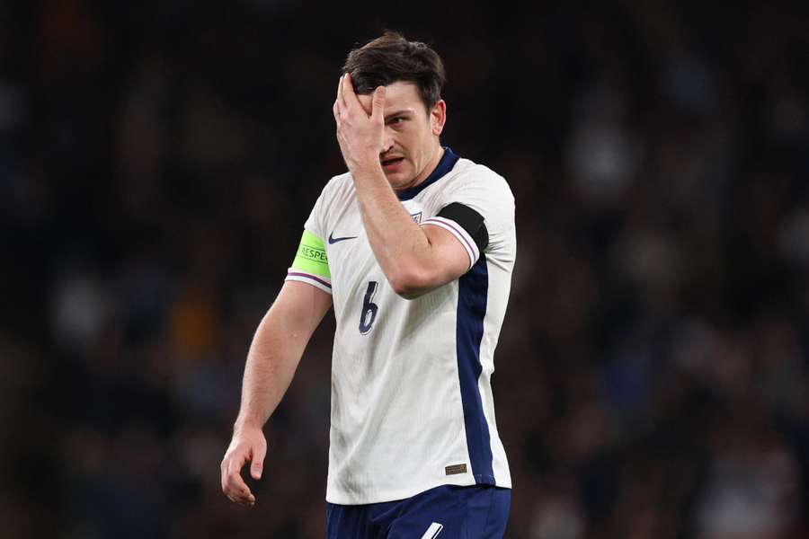 Harry Maguire of England during the international friendly match between England and Brazil 