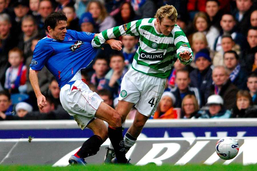 Sionko oblékal dres Rangers v sezoně 2006/2007.