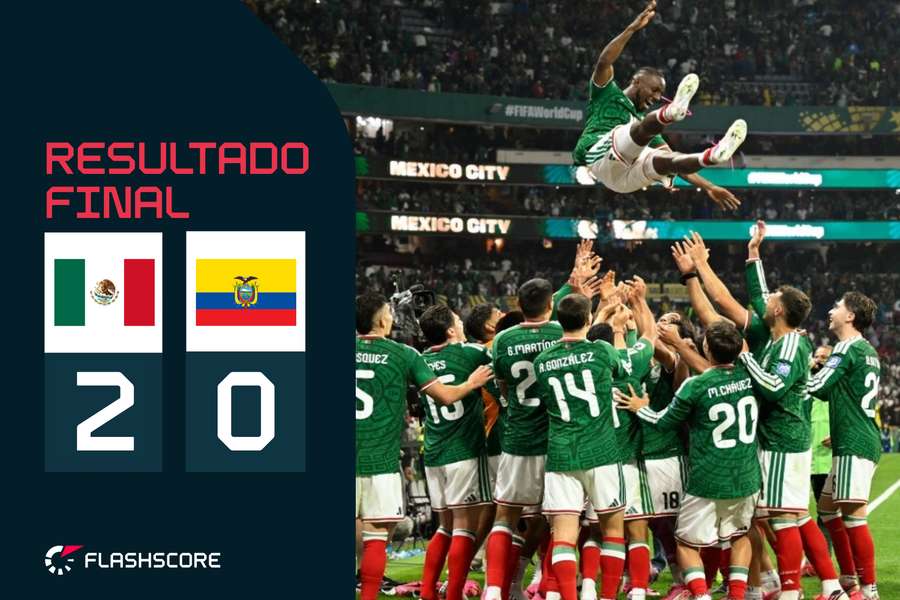México avança no Mundial México avança no Mundial