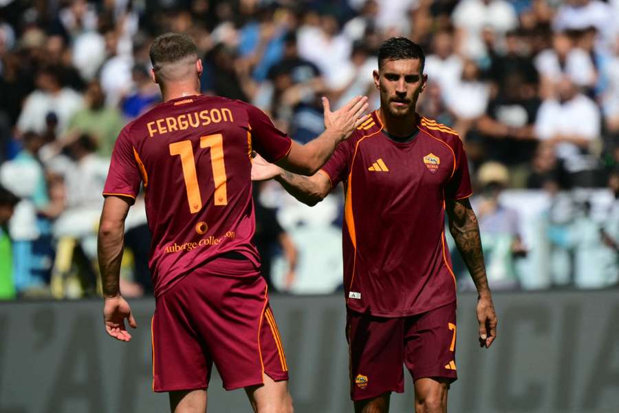 Evan Ferguson e Lorenzo Pellegrini