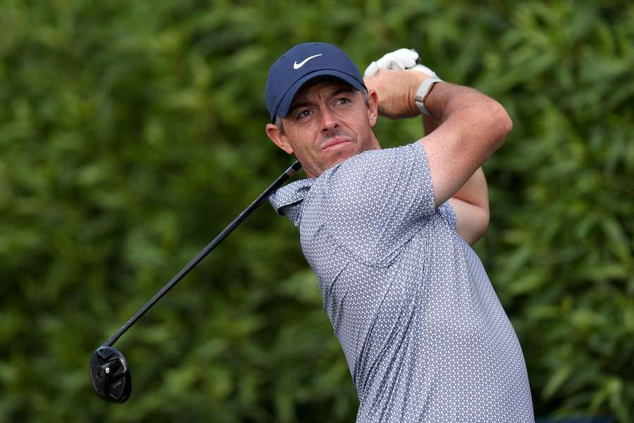 Rory McIlroy posted a three-over second round of 74 at the Dubai Invitational
