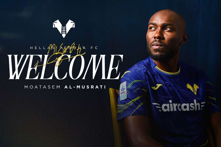Al Musrati apresentado em Verona