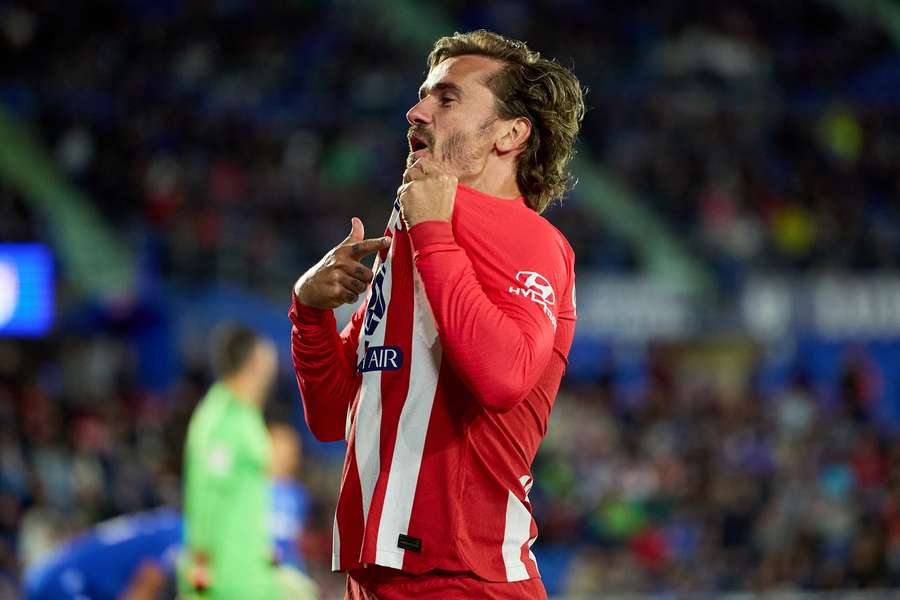 Griezmann brilhou na vitória do Atleti sobre o Getafe