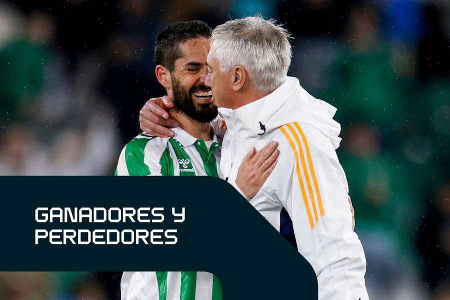 Isco se reencuentra con Ancelotti.