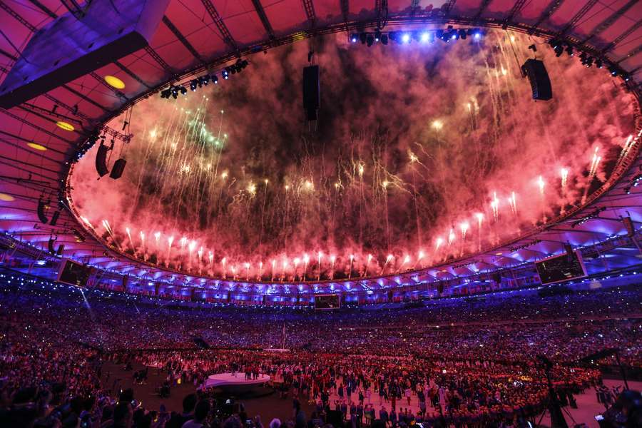 A histórica cerimónia de abertura da primeira Olimpíada na América do Sul A histórica cerimónia de abertura da primeira Olimpíada na América do Sul